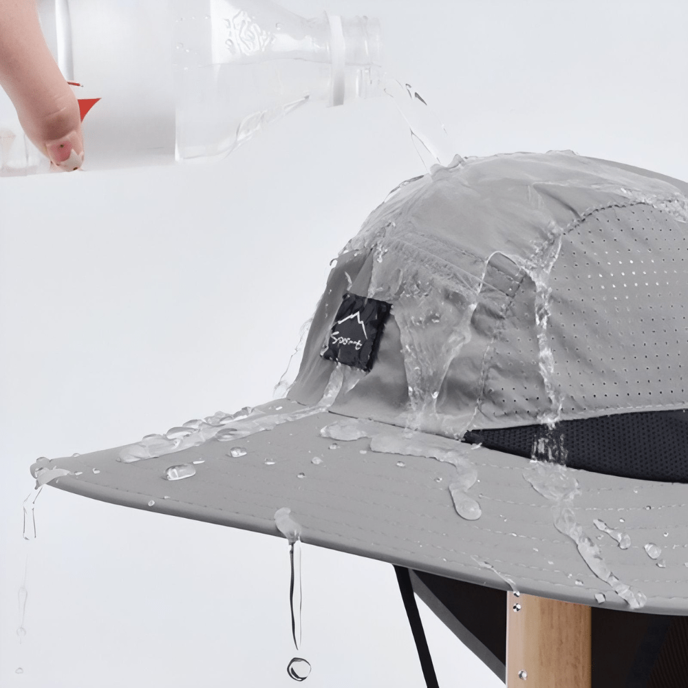 Chapeau de randonnée léger avec protection nuque | Montevall - Montevall