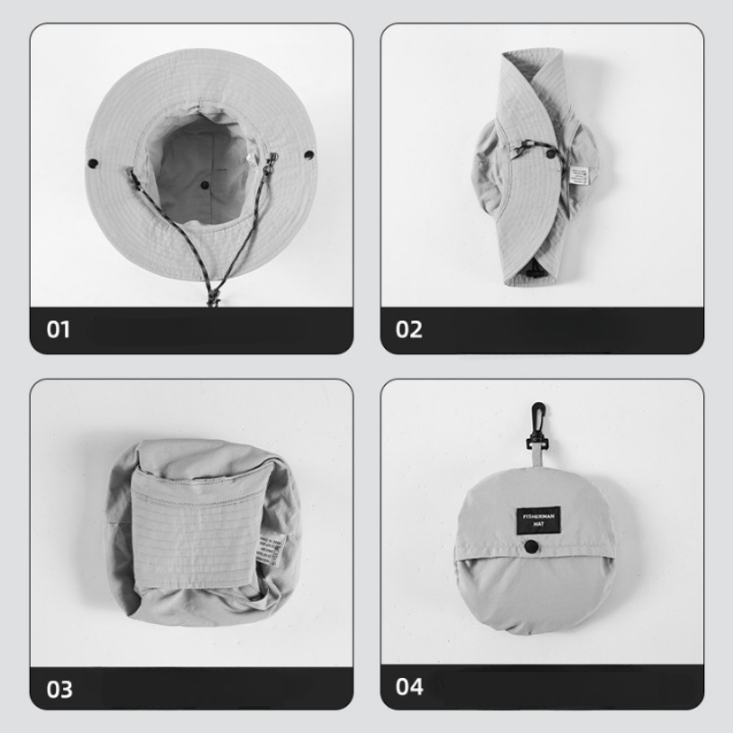 Chapeau de randonnée respirant avec protection UV femme | Montelac - Montelac