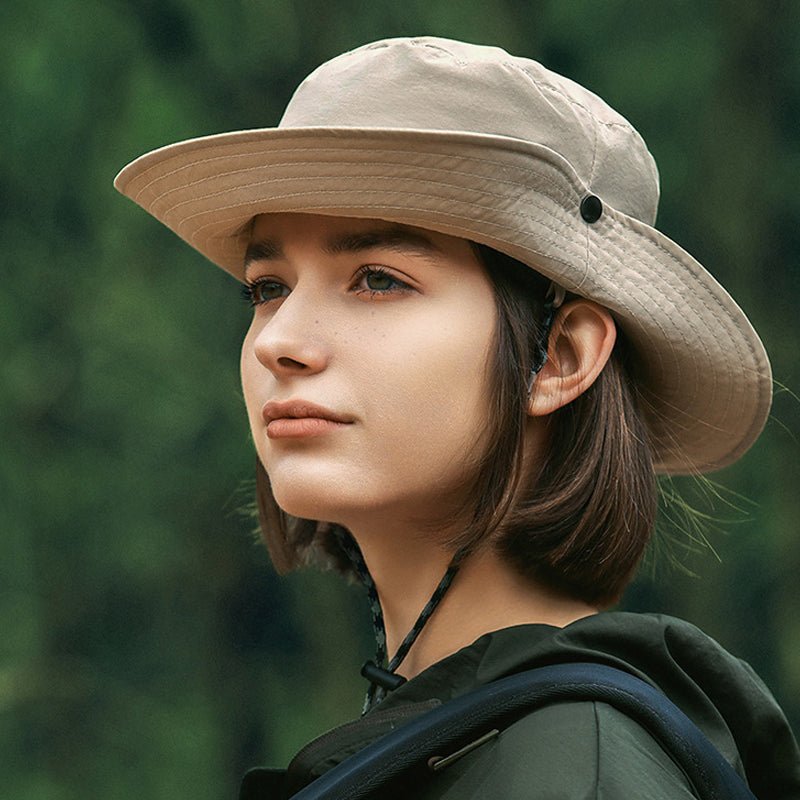 Chapeau de randonnée respirant avec protection UV femme | Montevall - Montevall