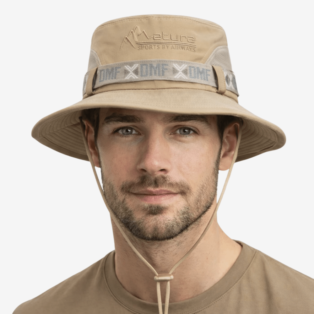 Chapeau de randonnée respirant et léger pour homme - Montevall