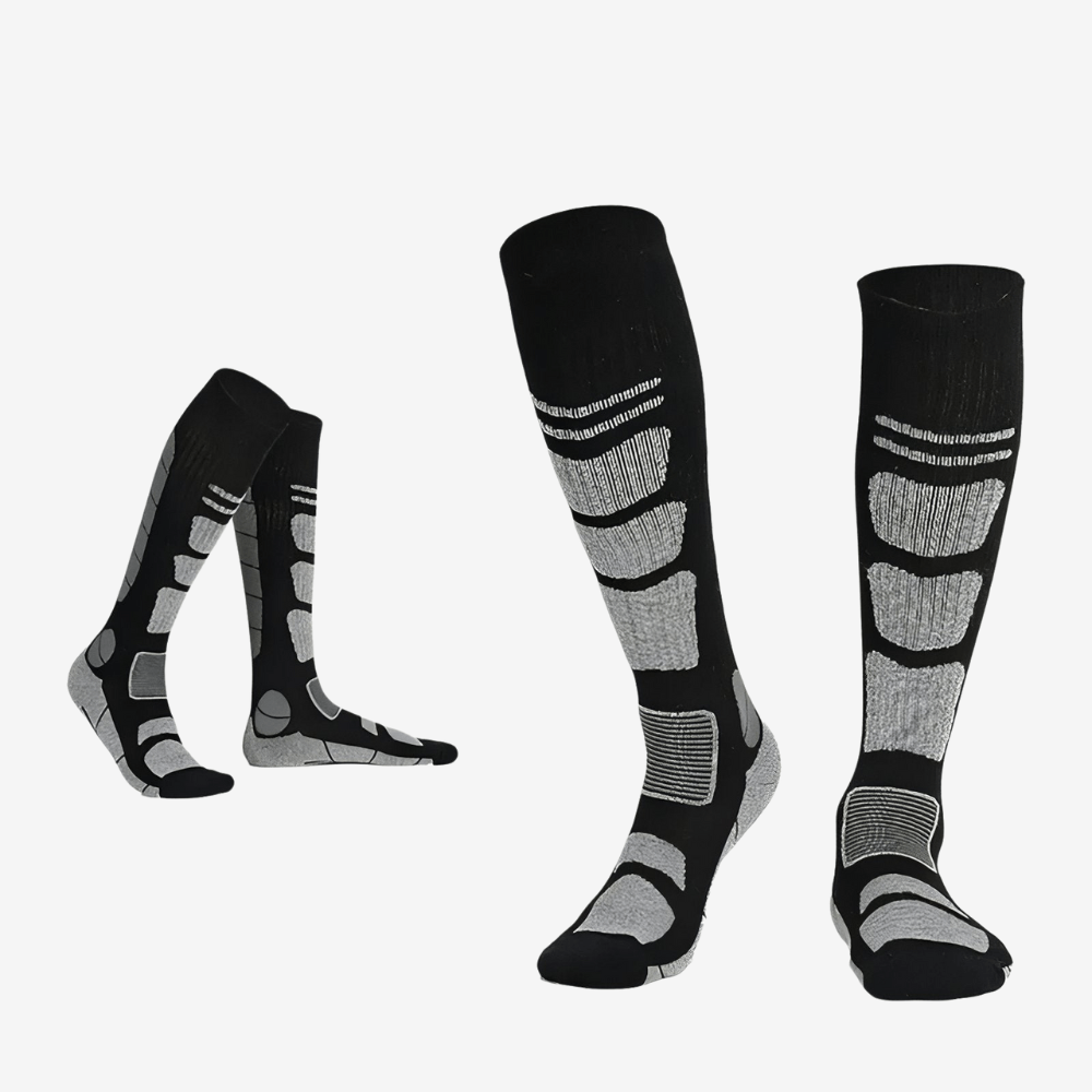 Chaussettes de randonnée en laine mérinos respirantes et chaudes | Montevall - Montevall
