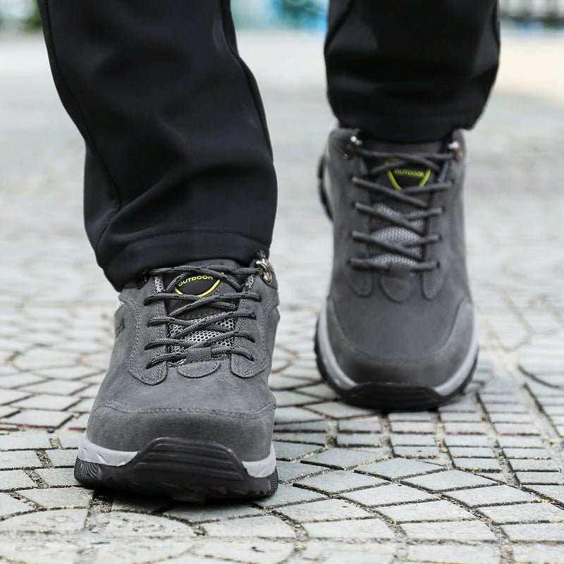 Chaussures de randonnée imperméables en cuir souple homme | Montevall - Montevall