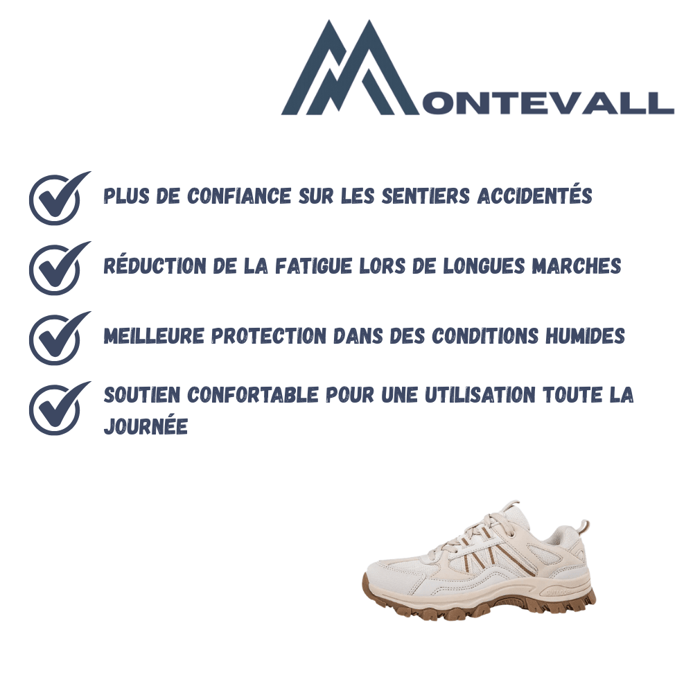 Chaussures de randonnée légères et résistantes à l’eau - Montevall