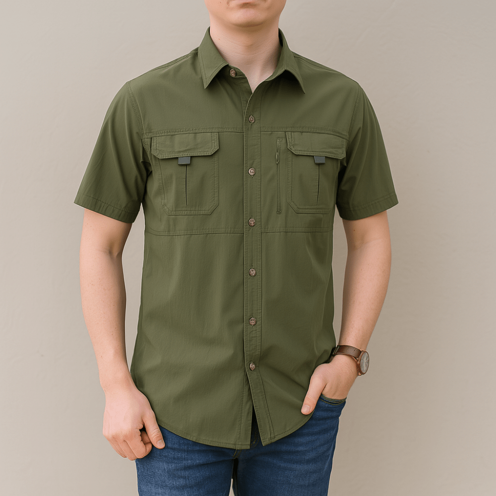 Chemise de randonnée légère à manches courtes pour homme - Montelac