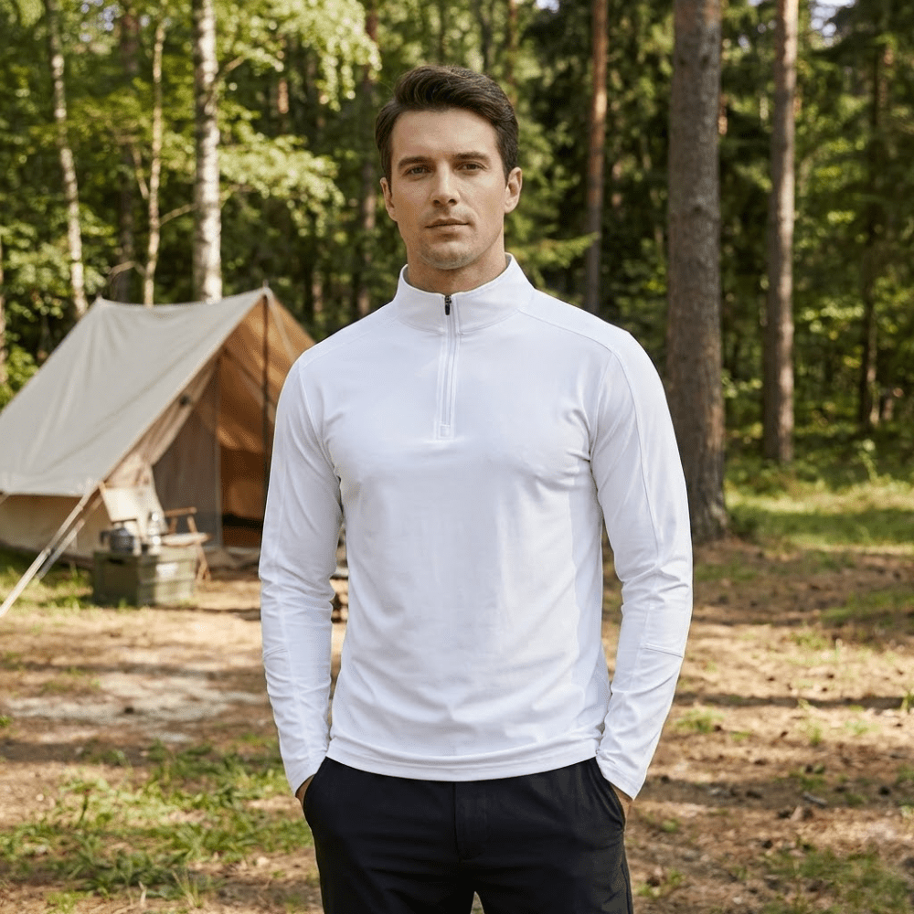 Chemise de randonnée légère à manches longues respirante | Montevall - Montevall