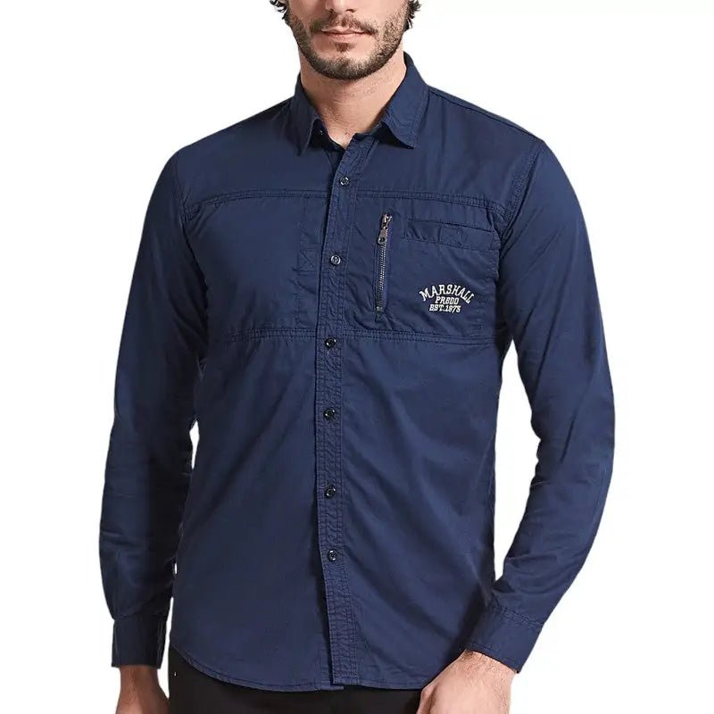 Chemise en coton respirant coupe ajustée | Montelac - Montelac