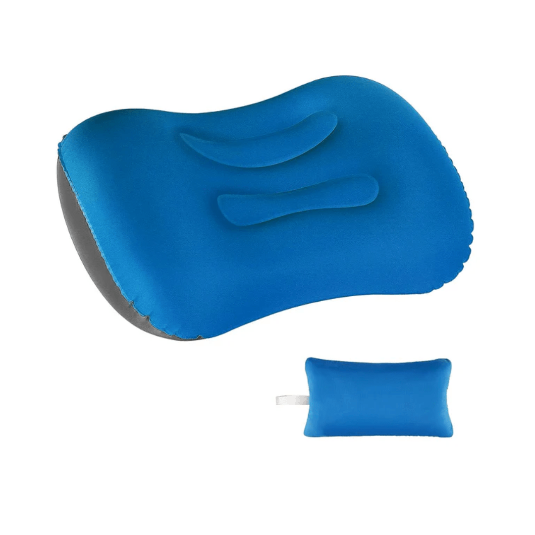 Coussin de camping gonflable léger - Compact et ergonomique - Montelac