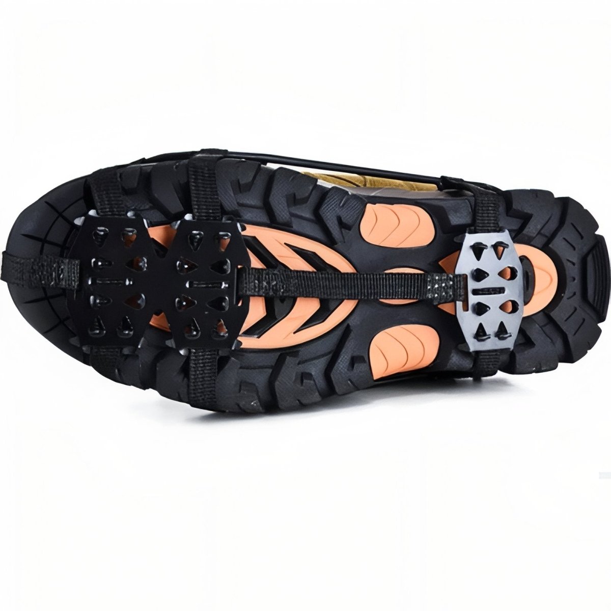 Crampons antidérapants à 24 pointes robustes pour randonnée | Montevall - Montevall