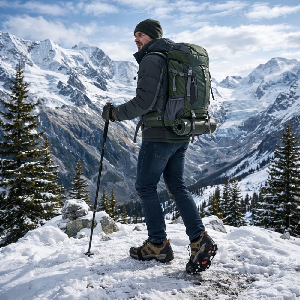 Crampons de randonnée antidérapants 11 pointes | Montevall - Montevall
