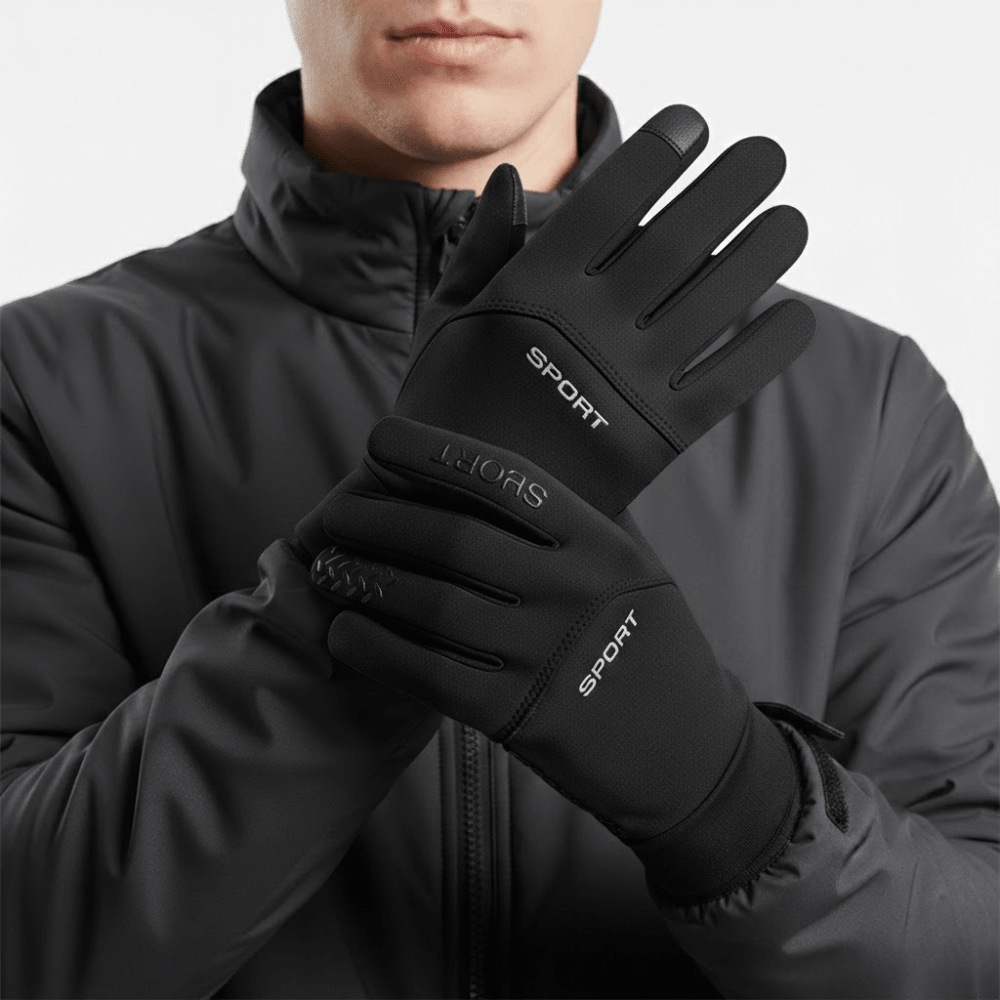 Gants de cyclisme thermiques imperméables avec écran tactile | Montevall - Montevall