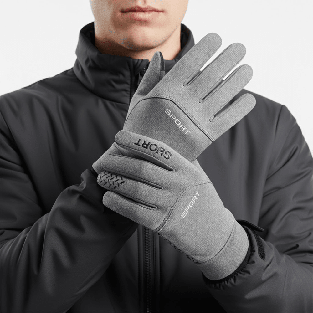 Gants de cyclisme thermiques imperméables avec écran tactile | Montevall - Montevall