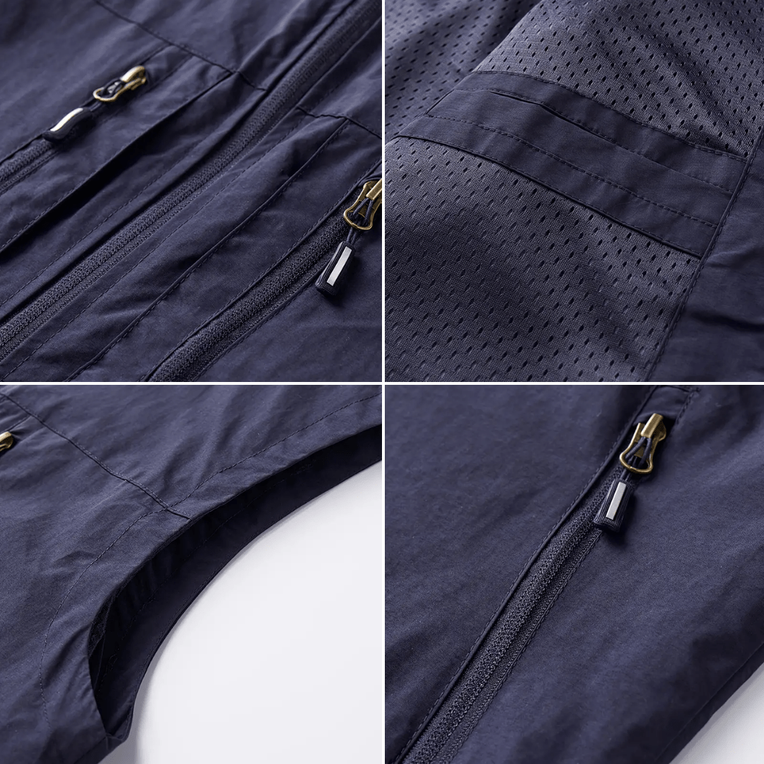 Gilet de randonnée léger en nylon résistant | Montevall - Montevall
