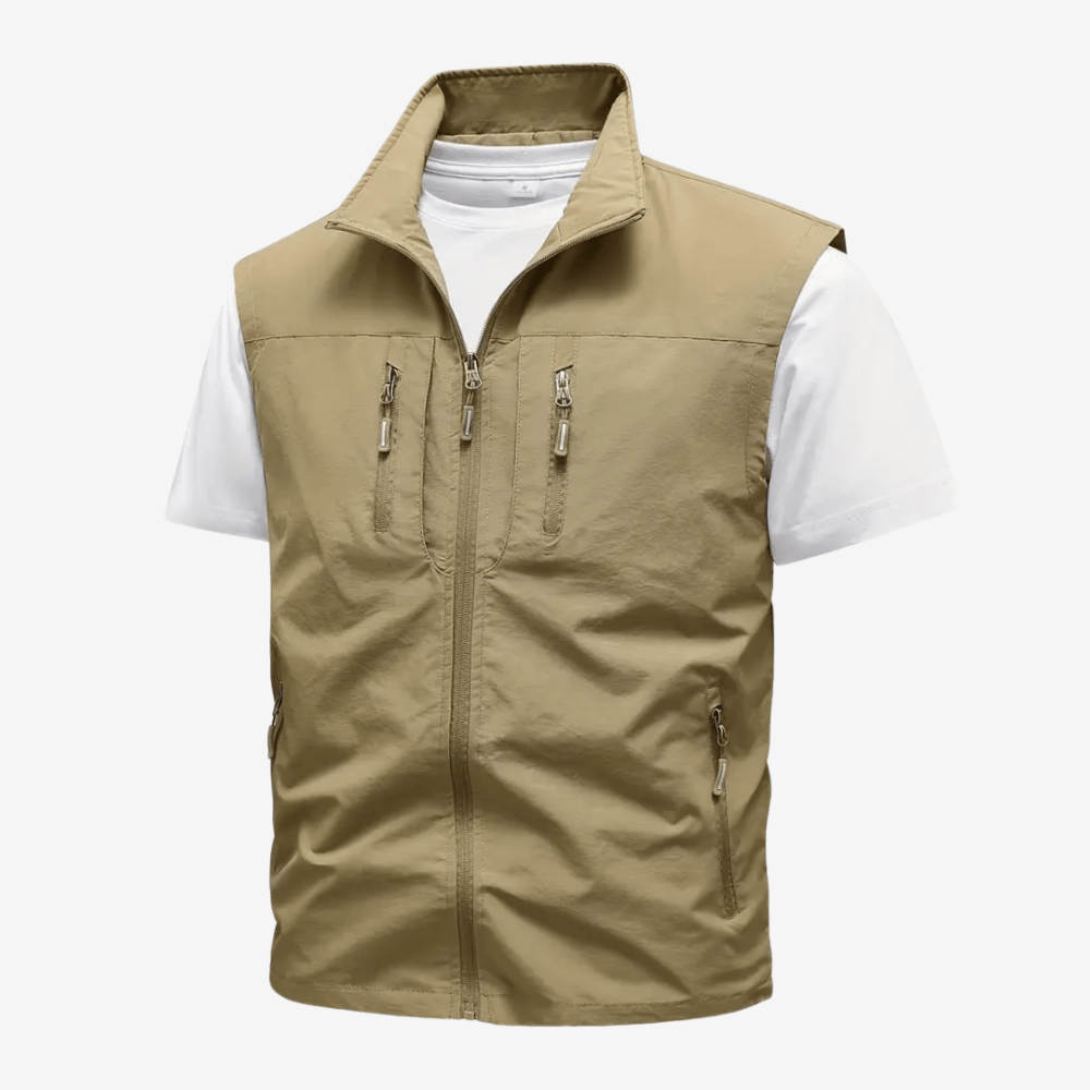 Gilet de randonnée léger en nylon résistant | Montevall - Montevall