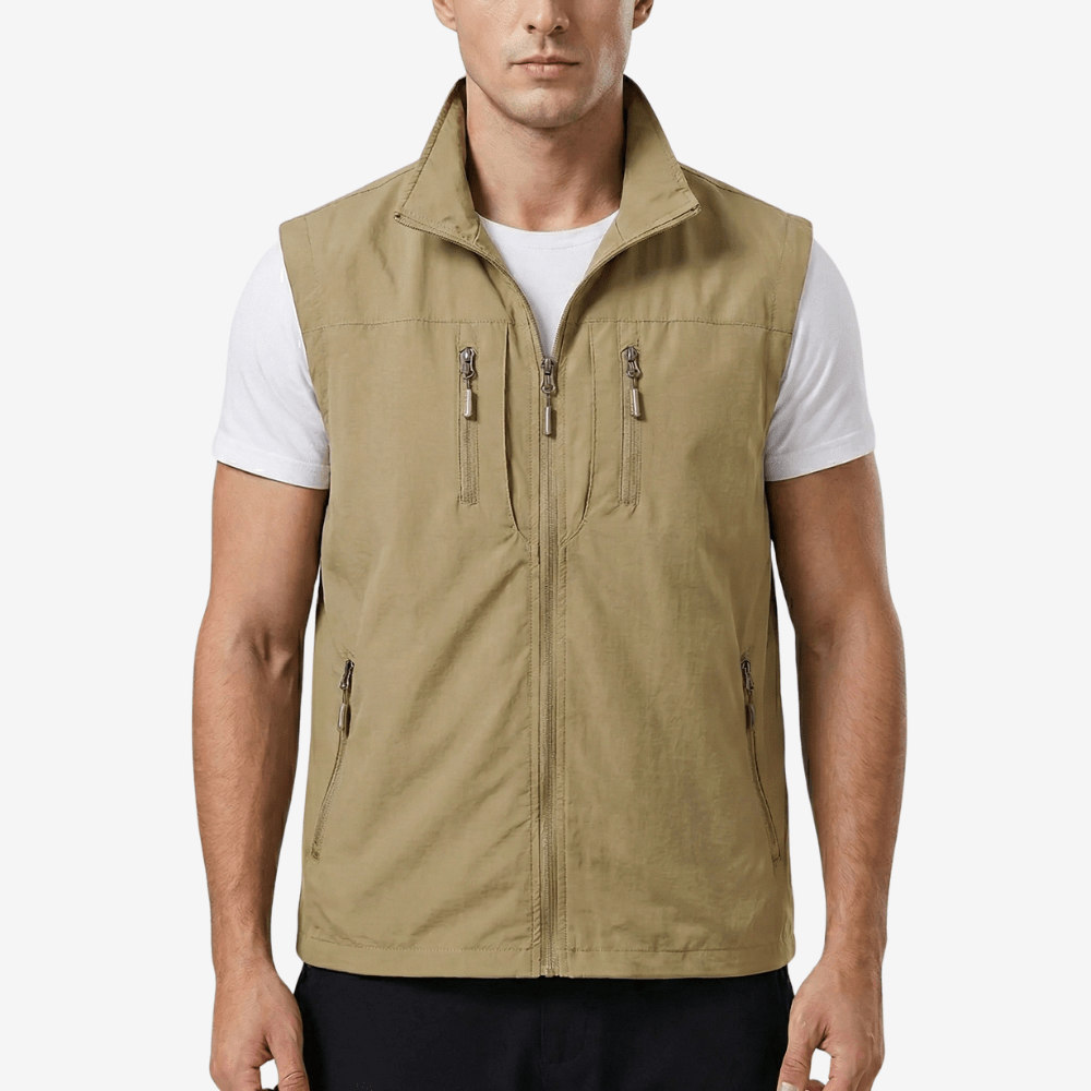 Gilet de randonnée léger en nylon résistant | Montevall - Montevall