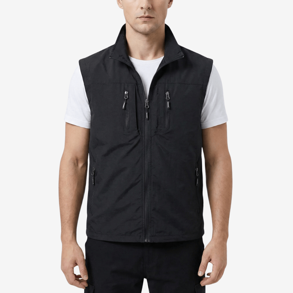 Gilet de randonnée léger en nylon résistant | Montevall - Montevall