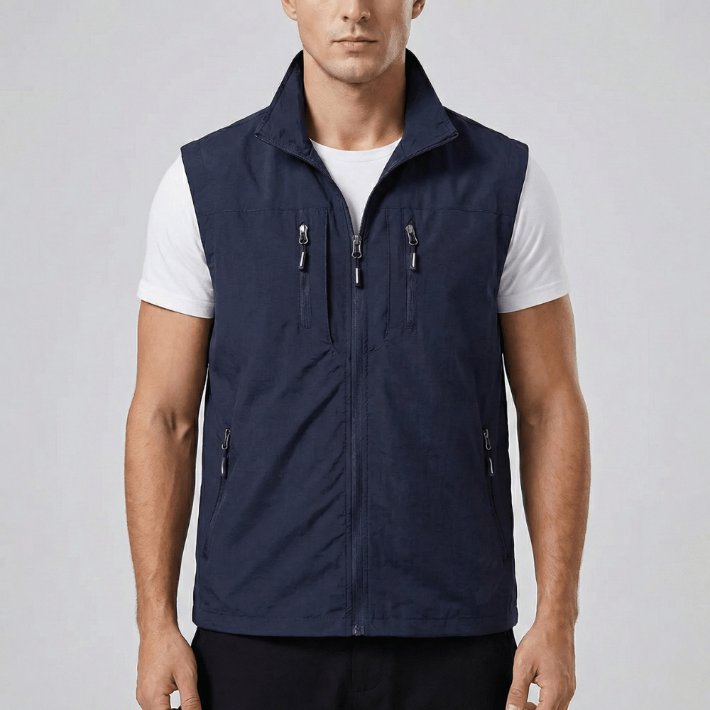 Gilet de randonnée léger en nylon résistant | Montevall - Montevall