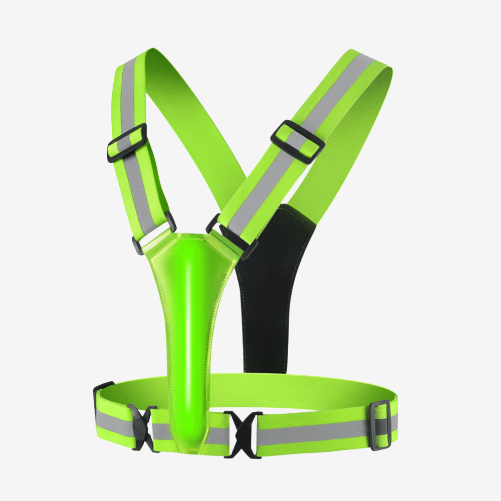 Gilet de sécurité LED réfléchissant léger et réglable | Montelac - Montelac