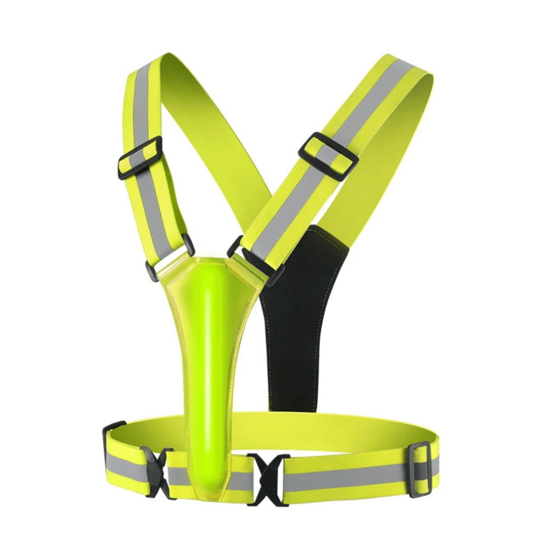 Gilet de sécurité LED réfléchissant léger et réglable | Montevall - Montevall