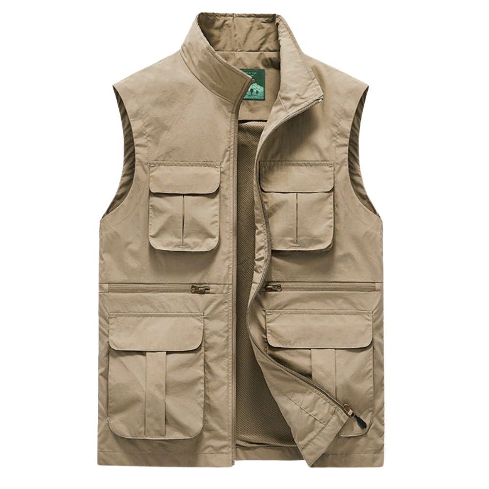 Gilet de voyage léger à séchage rapide et poches multiples | Montevall - Montevall