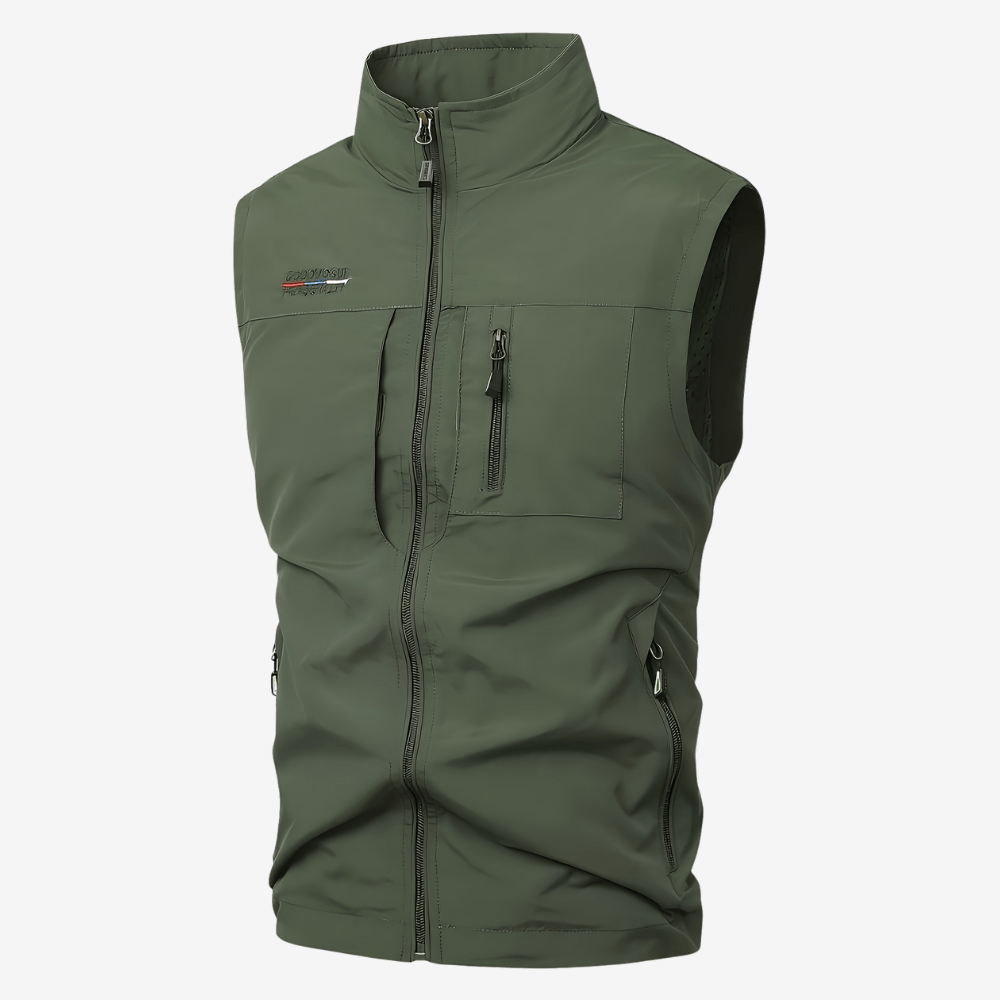 Gilet léger multipoches pour homme | Montelac - Montelac