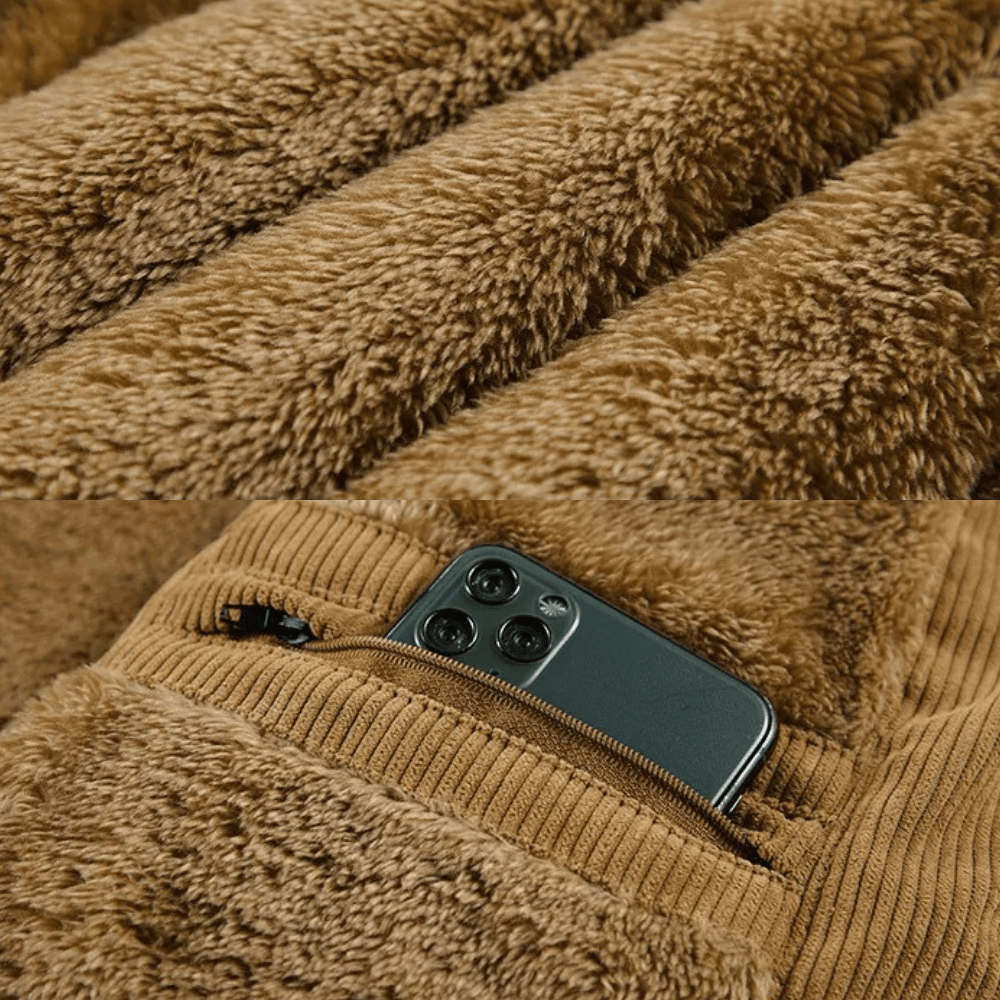 Gilet matelassé chaud en polyester pour homme | Montelac - Montelac