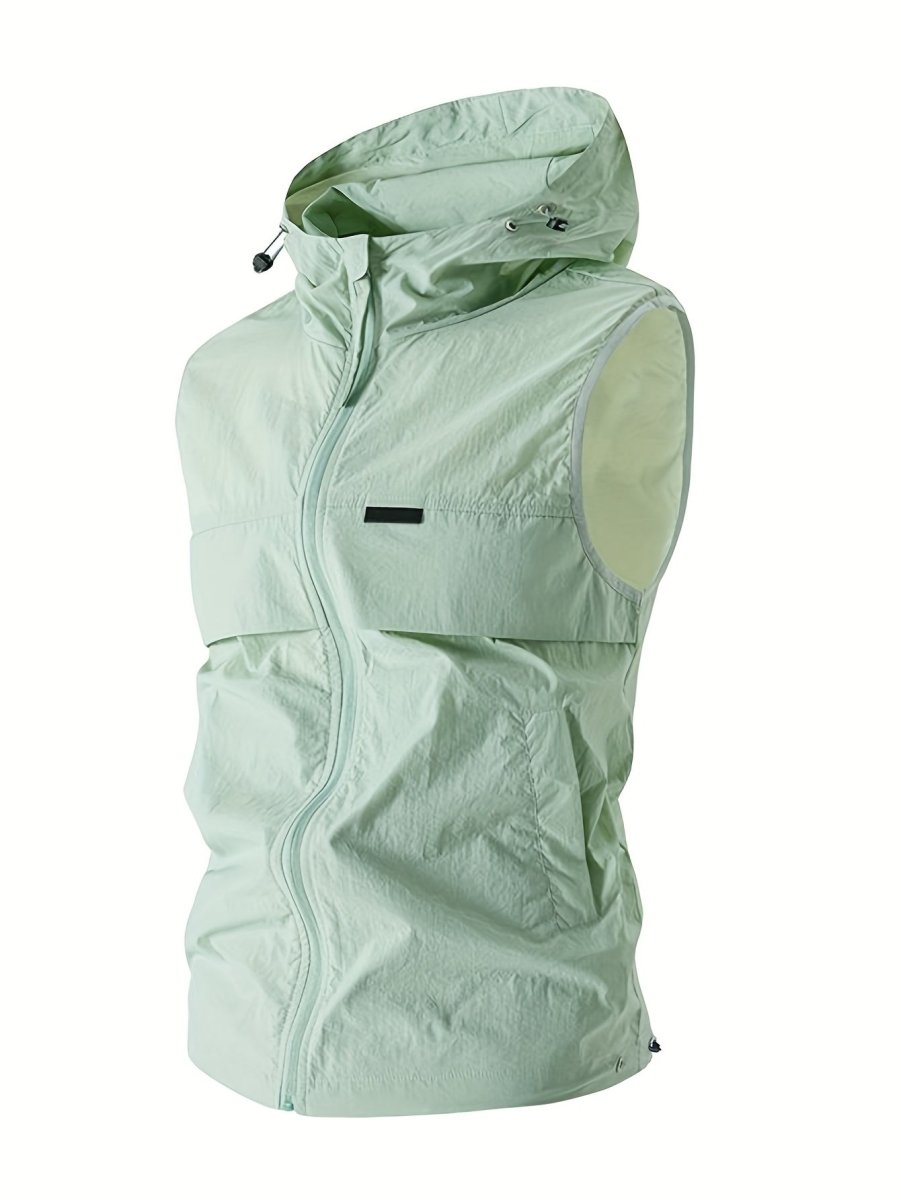 Gilet sans manches léger à capuche et poches | Montelac - Montelac