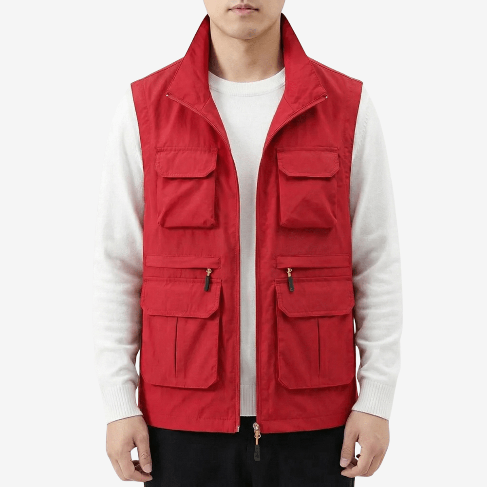 Gilet utilitaire léger à poches multiples pour homme | Montevall - Montevall
