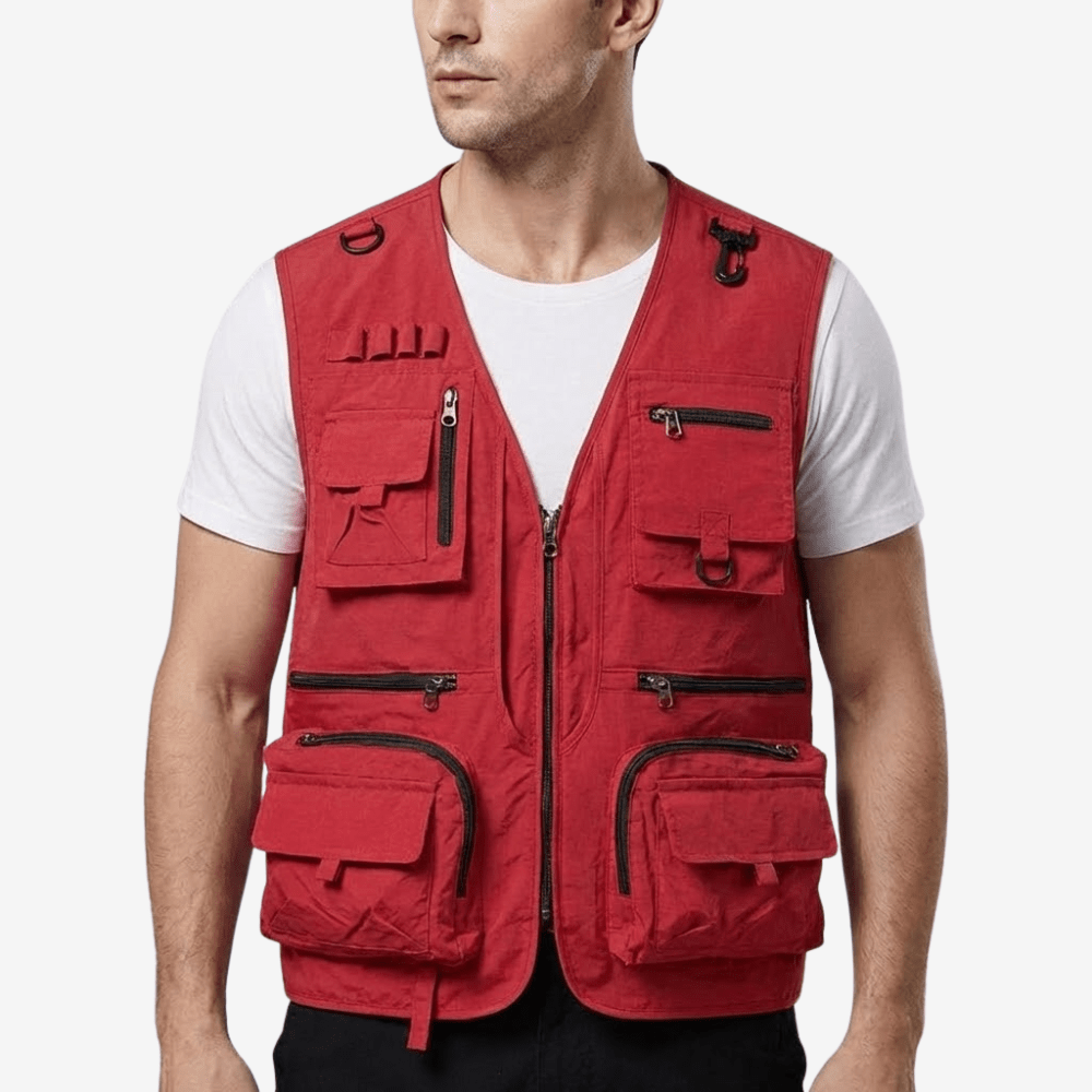 Gilet utilitaire léger et respirant à multiples poches | Montevall - Montevall