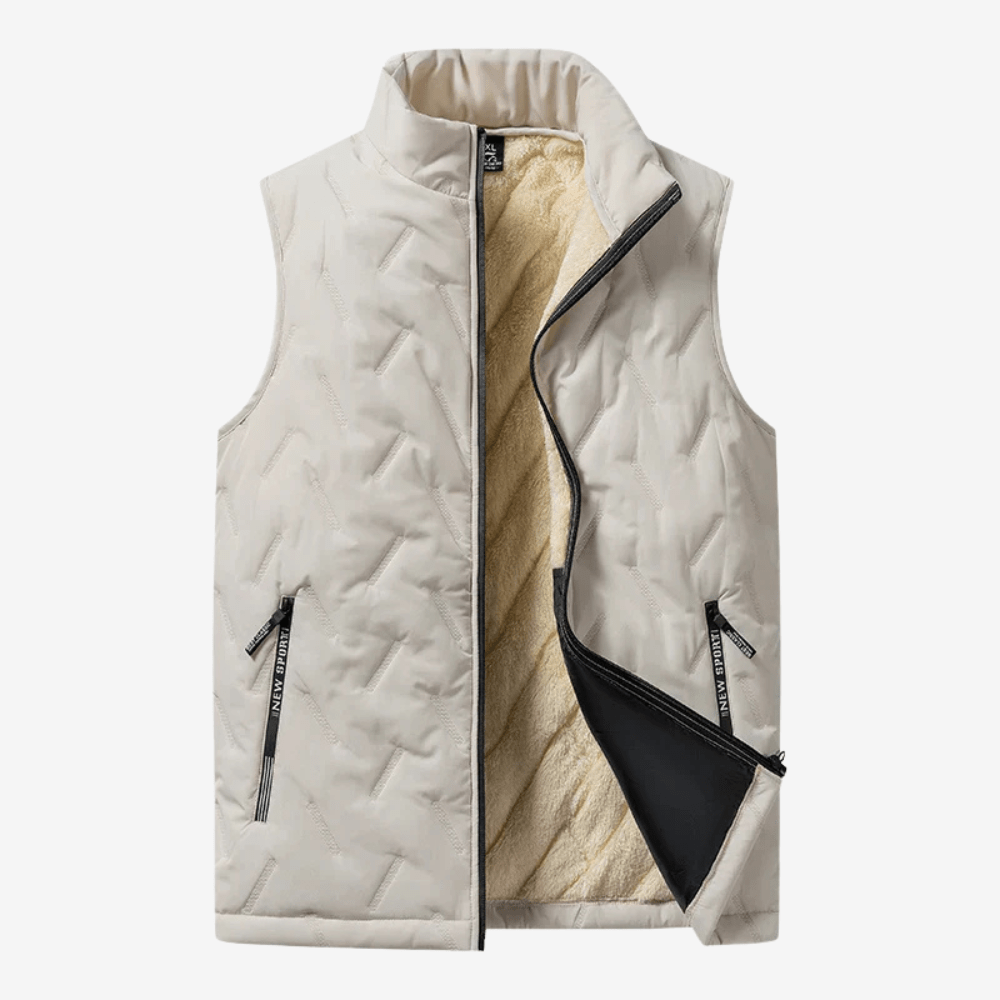 Gilet zippé sans manches léger pour homme | Montelac - Montelac