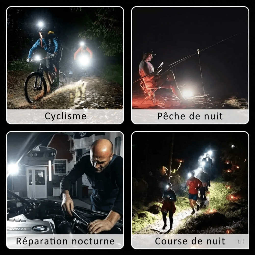 Lampe de travail compacte rechargeable par USB étanche | Montevall - Montevall