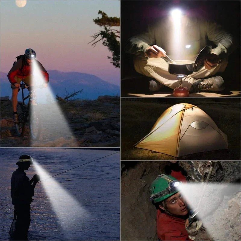 Lampe frontale étanche rechargeable avec faisceau réglable | Montevall - Montevall