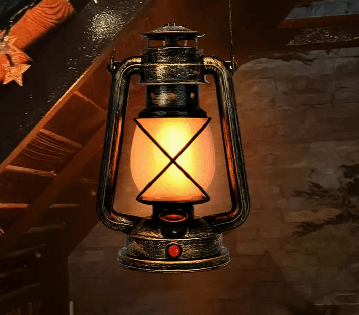 Lanterne LED rechargeable - Design rétro - Montelac