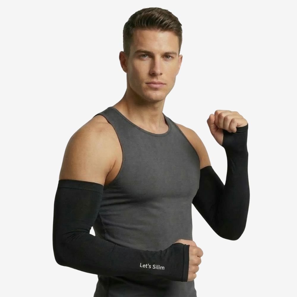 Manchettes respirantes avec protection solaire pour hommes pour activités extérieures - Montevall