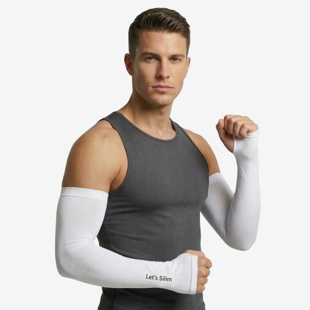 Manchettes respirantes avec protection solaire pour hommes pour activités extérieures - Montevall