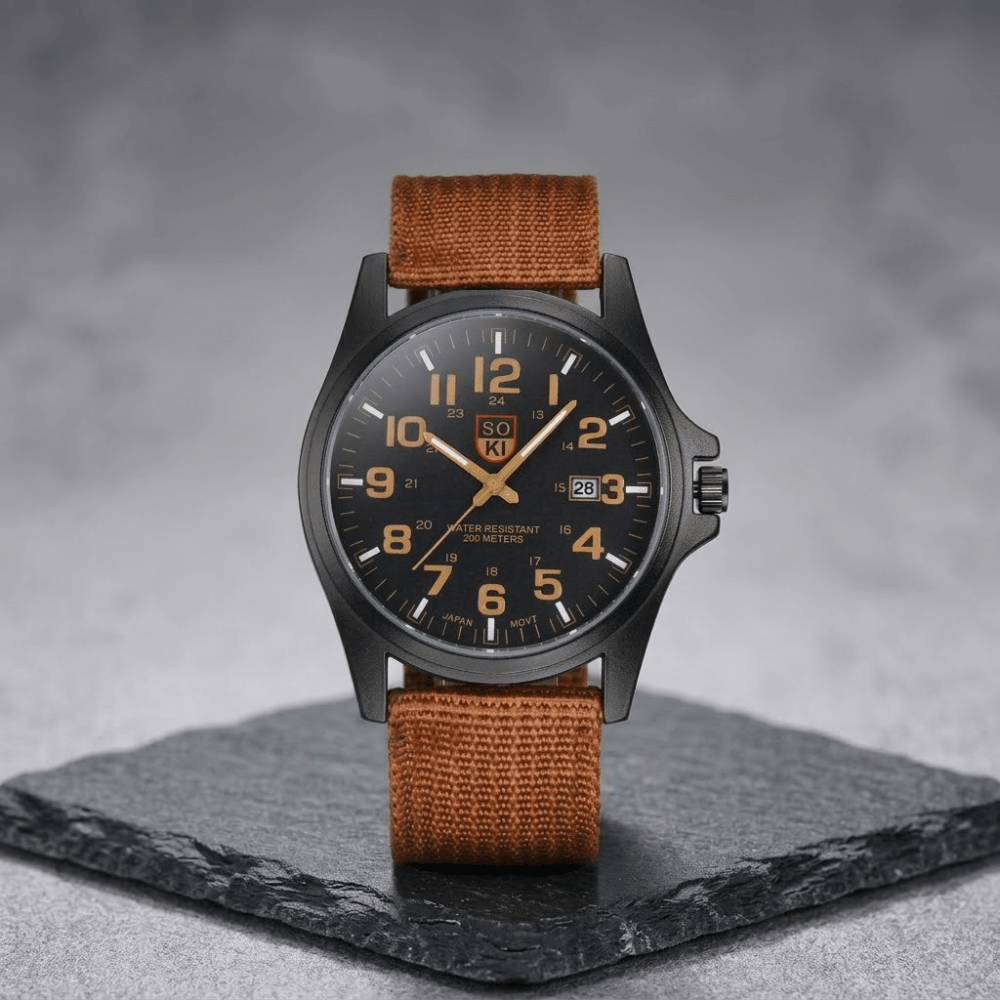 Montre de randonnée résistante et étanche pour homme | Montevall - Montevall