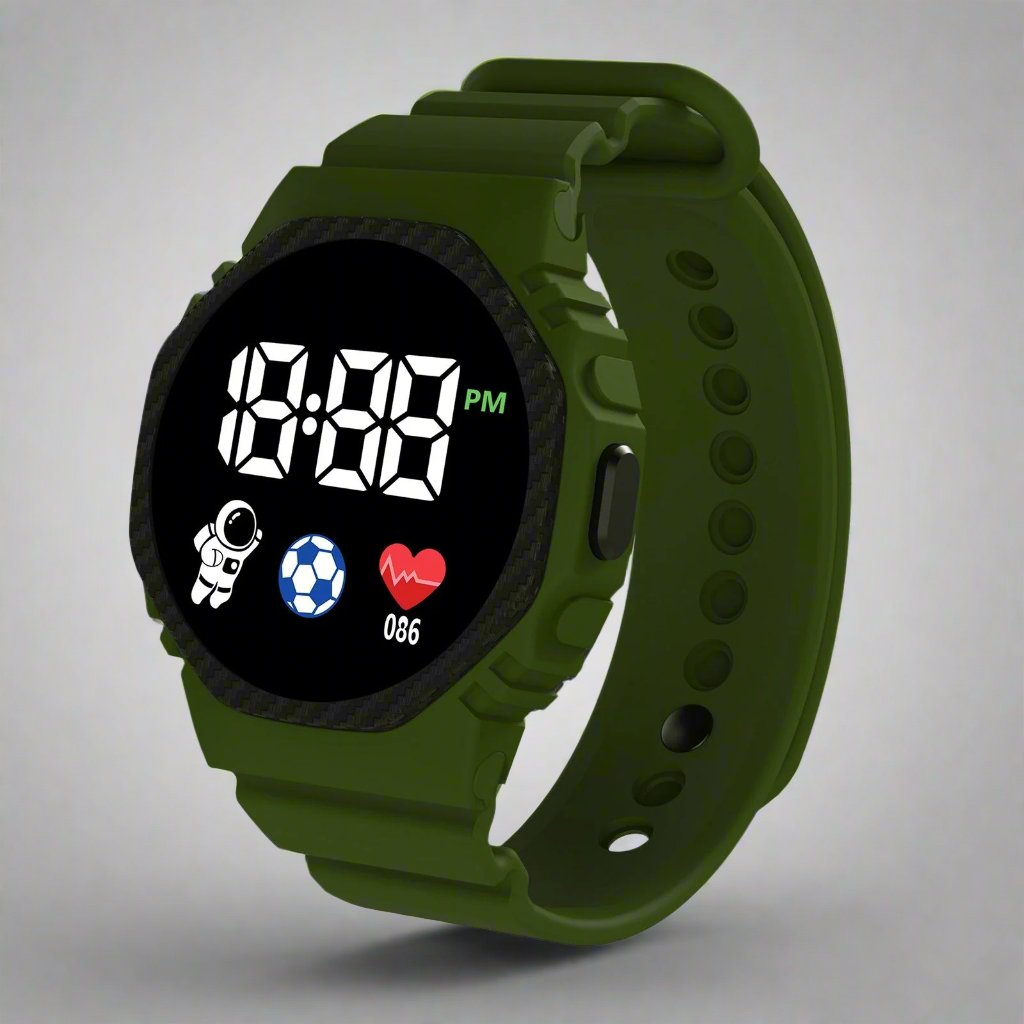 Montre digitale étanche enfant résistante | Montevall - Montevall