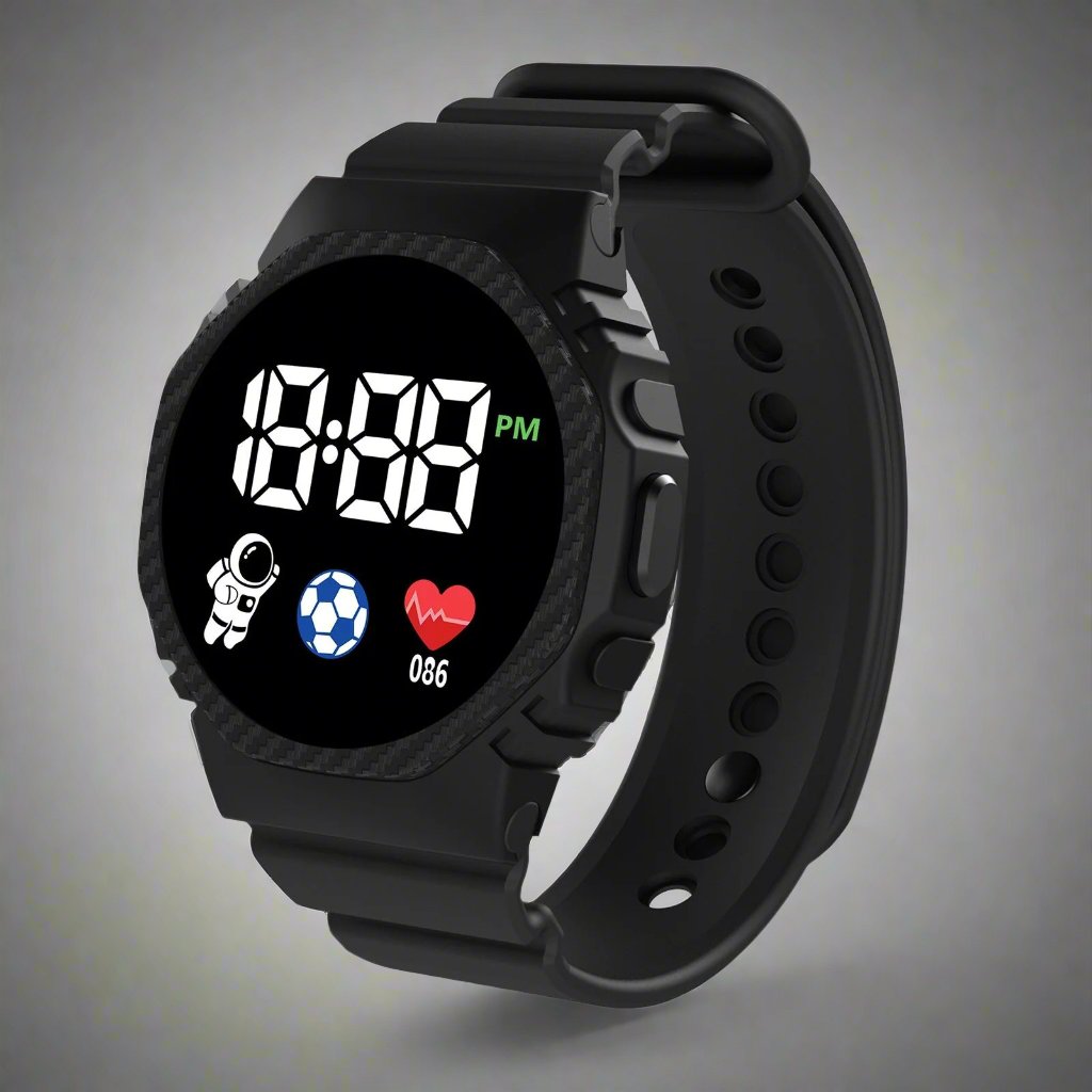 Montre digitale étanche enfant résistante | Montevall - Montevall