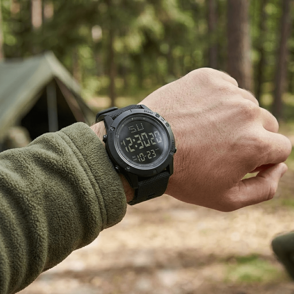 Montre numérique robuste et étanche | Montevall - Montevall