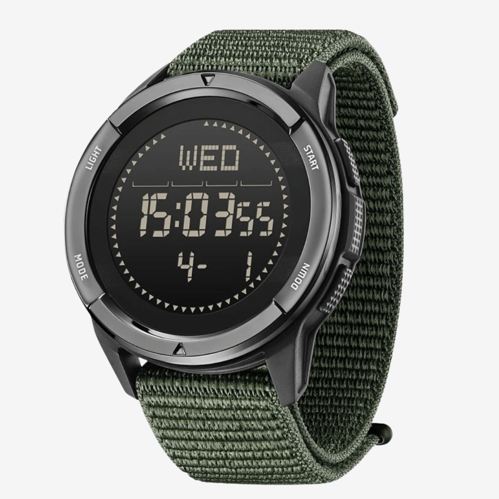 Montre outdoor légère en fibre de carbone - Étanche 50 m - Montevall