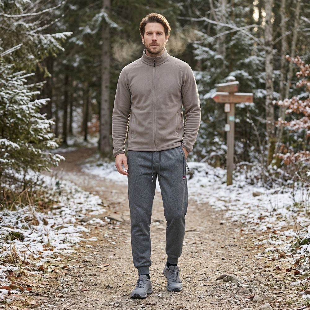 Pantalon de jogging doublé polaire pour activités extérieures | Montevall - Montevall