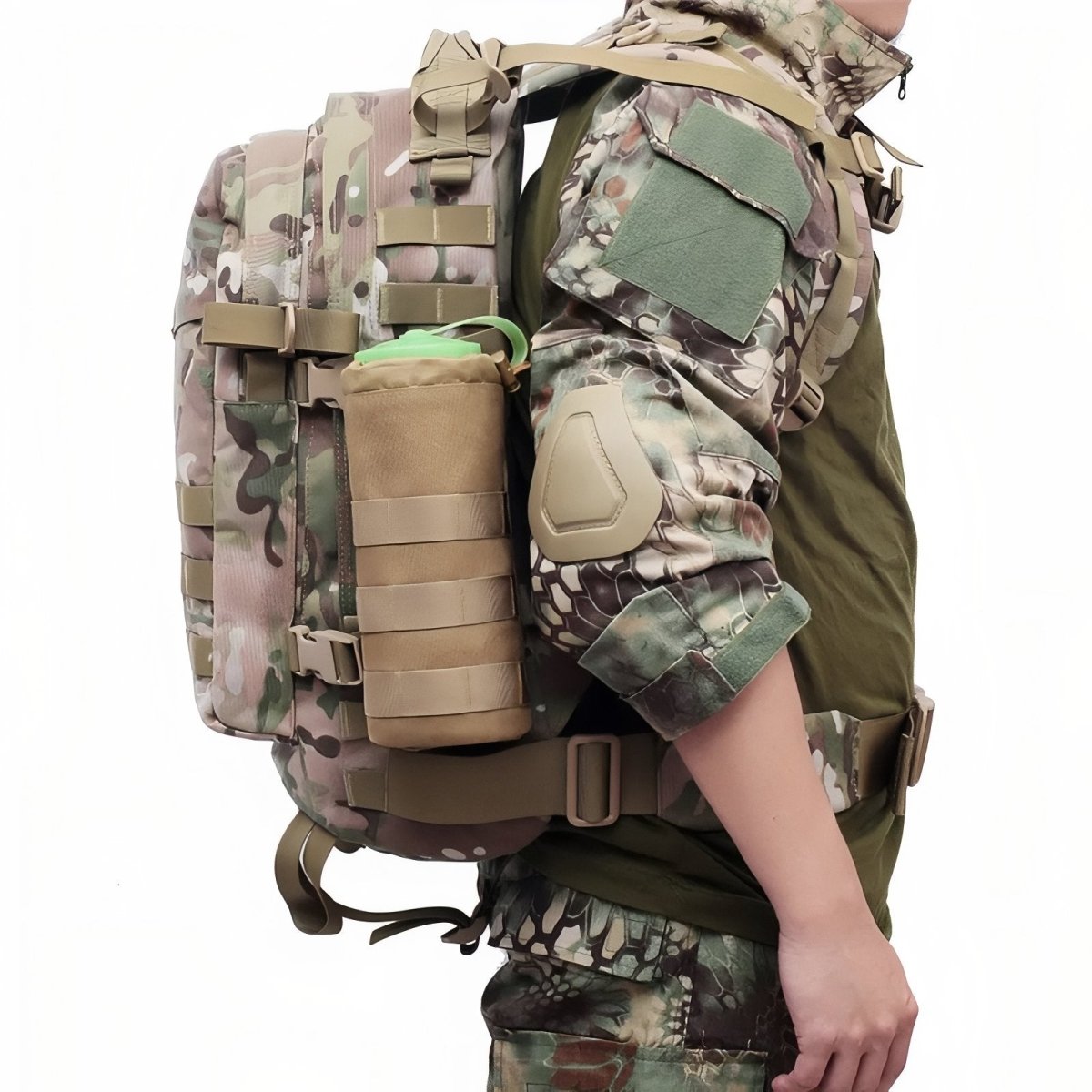 Porte-gourde robuste avec fixation sac à dos MOLLE | Montevall - Montevall