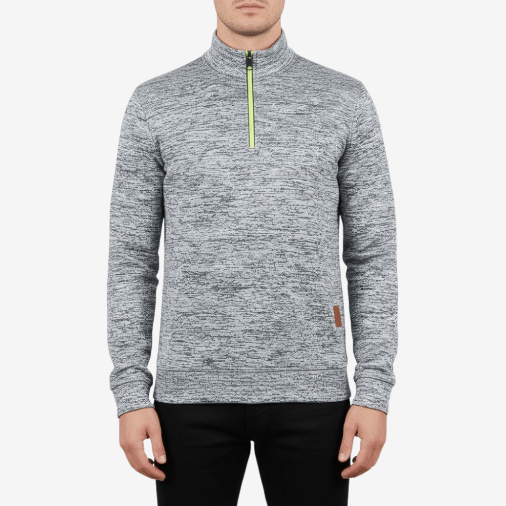 Pull de randonnée isolant à col zippé | Montevall - Montelac