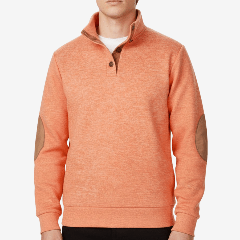 Pull d’extérieur tricoté avec col montant | Montevall - Montevall