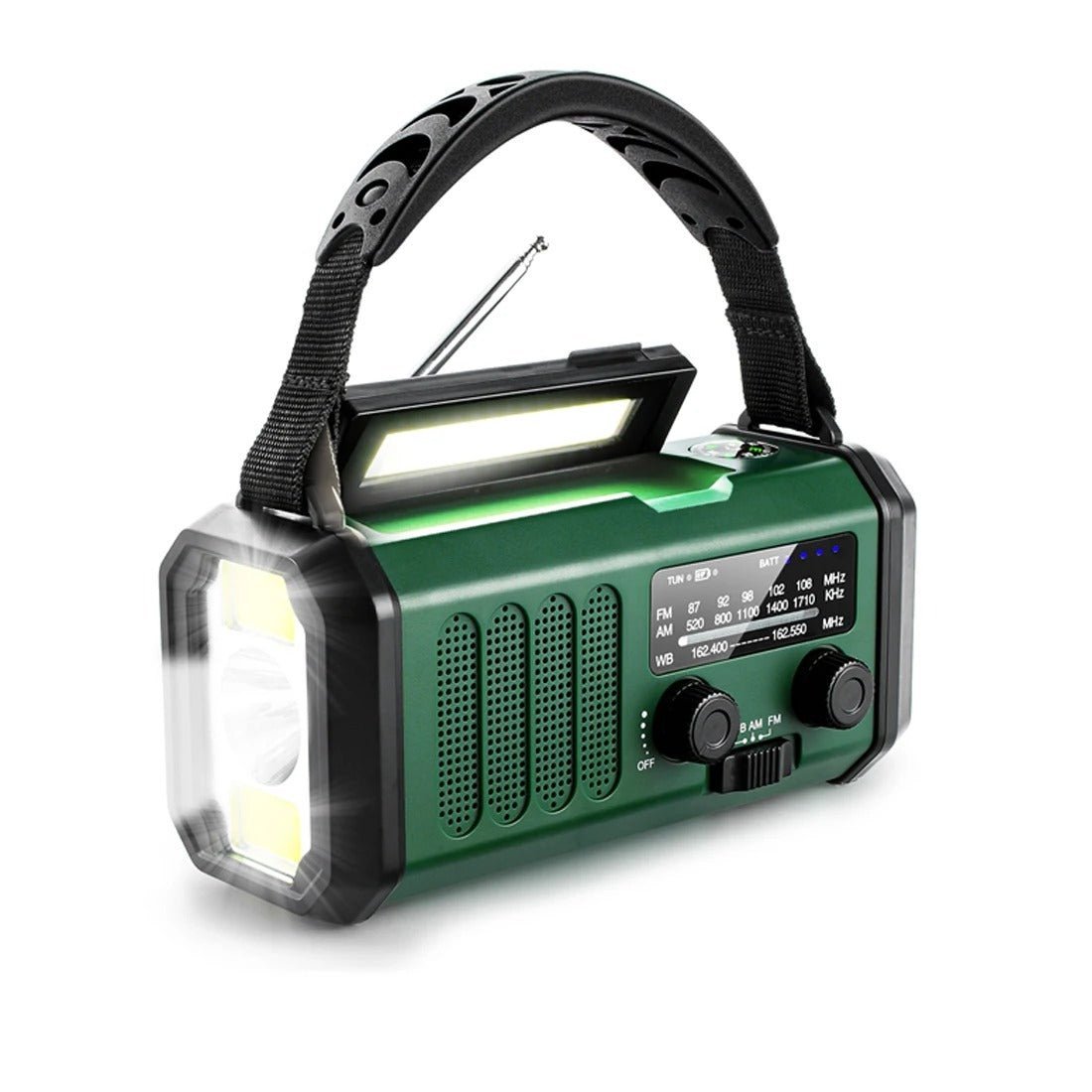 Radio d’urgence solaire et rechargeable USB | Montevall - Montevall