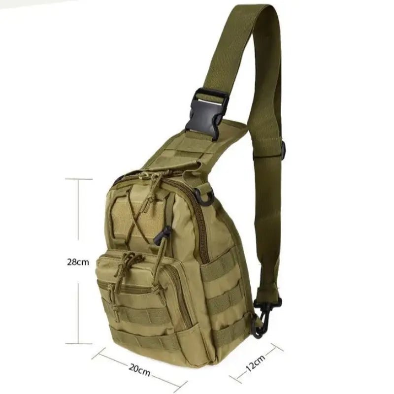 Sac à bandoulière tactique résistant et réglable | Montevall - Montevall