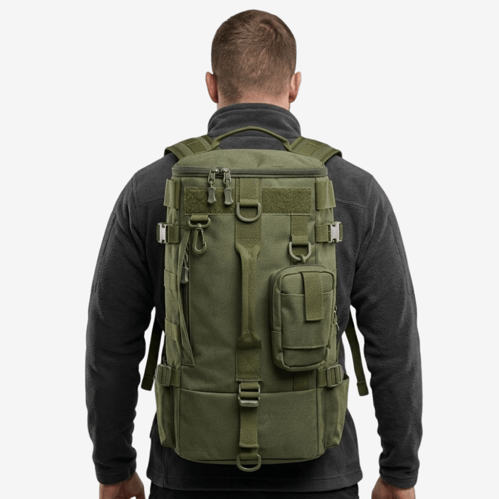 Sac à dos de pêche robuste et résistant à l’eau avec porte - cannes | Montevall - Montevall