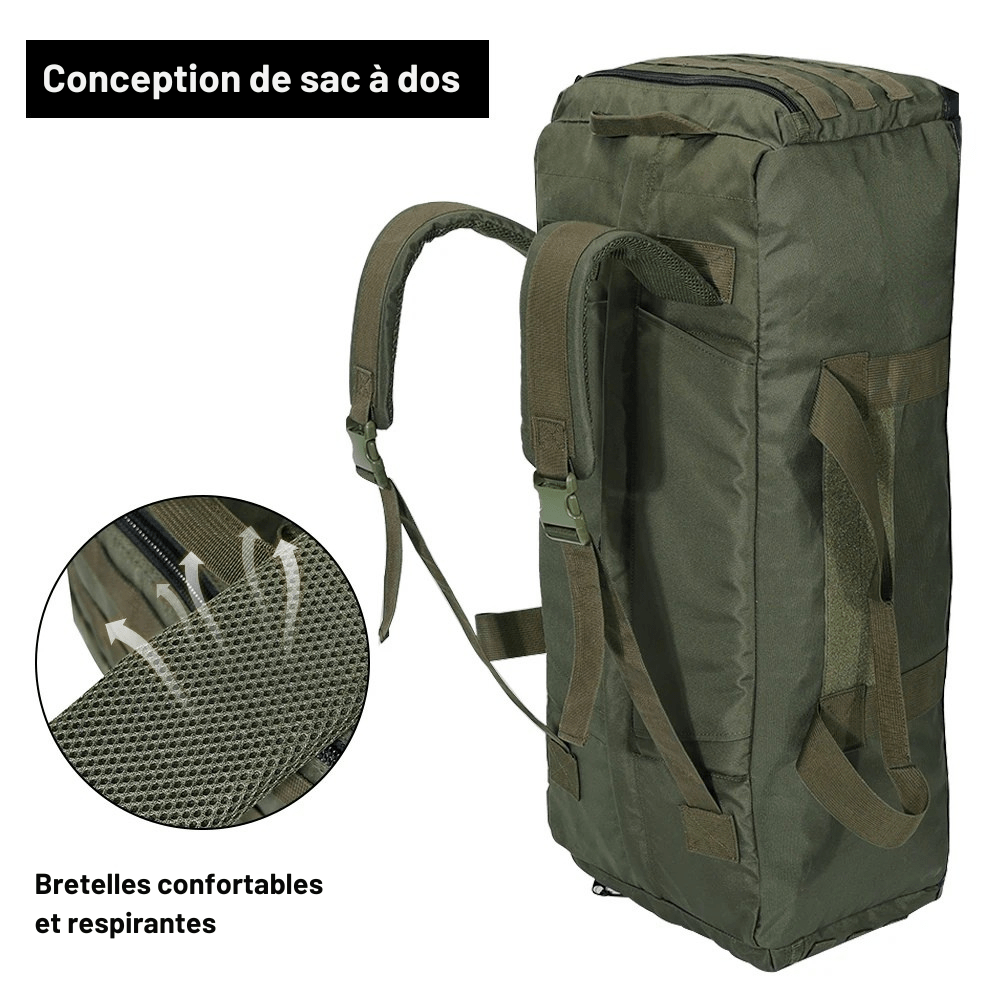 Sac à dos de randonnée 80L robuste et imperméable | Montelac - Montelac