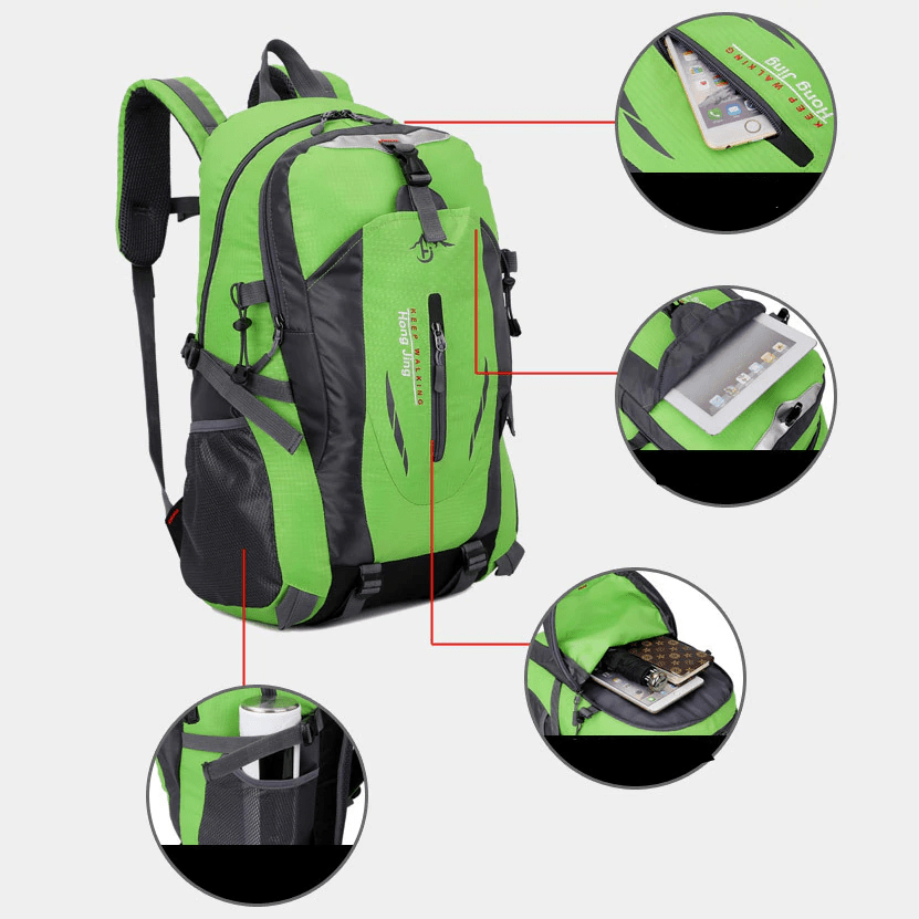 Sac à dos de randonnée imperméable 40 L et respirant | Montevall - Montevall
