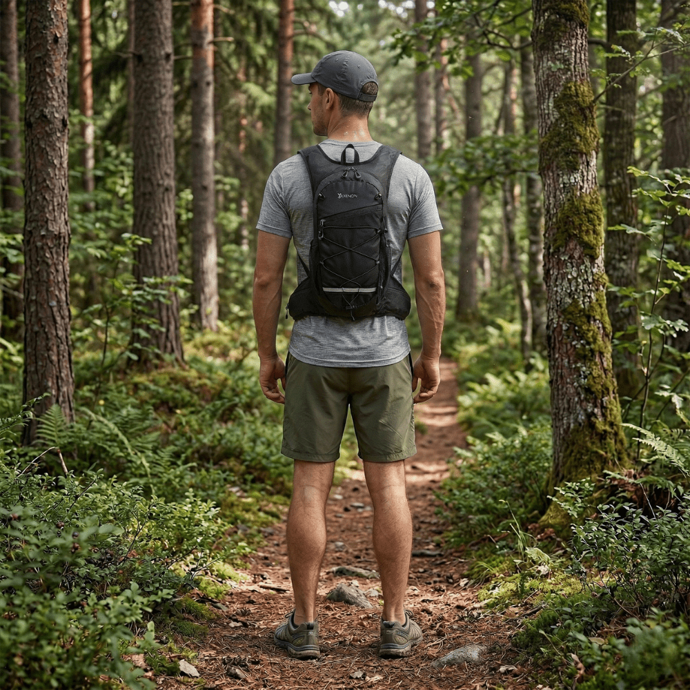 Sac à dos de randonnée léger et respirant pour vélo et marche - Montevall