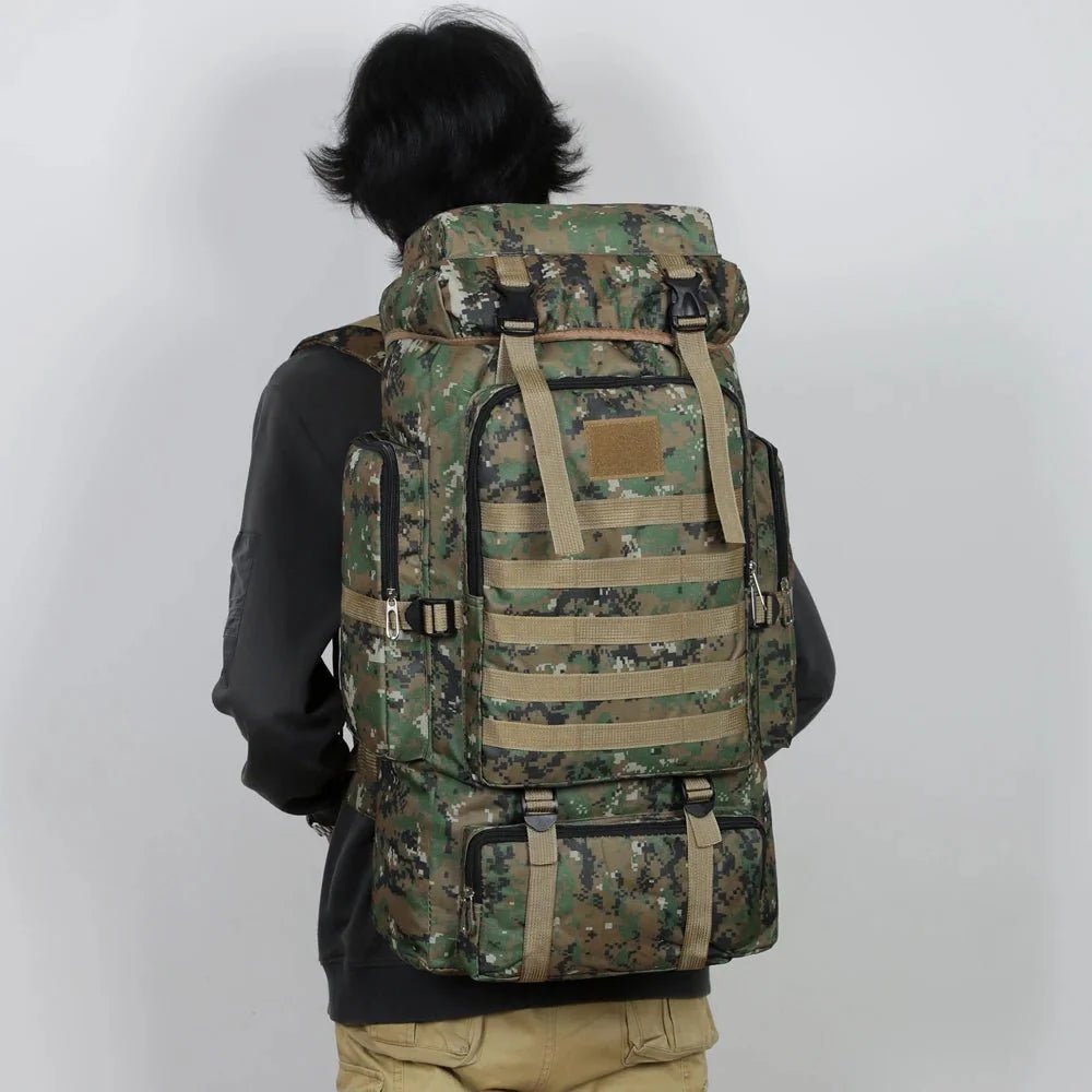 Sac à dos de randonnée robuste en toile | Montevall - Montevall